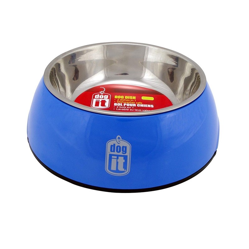 Dogit 2-in-1 Durable Bowl - Blue