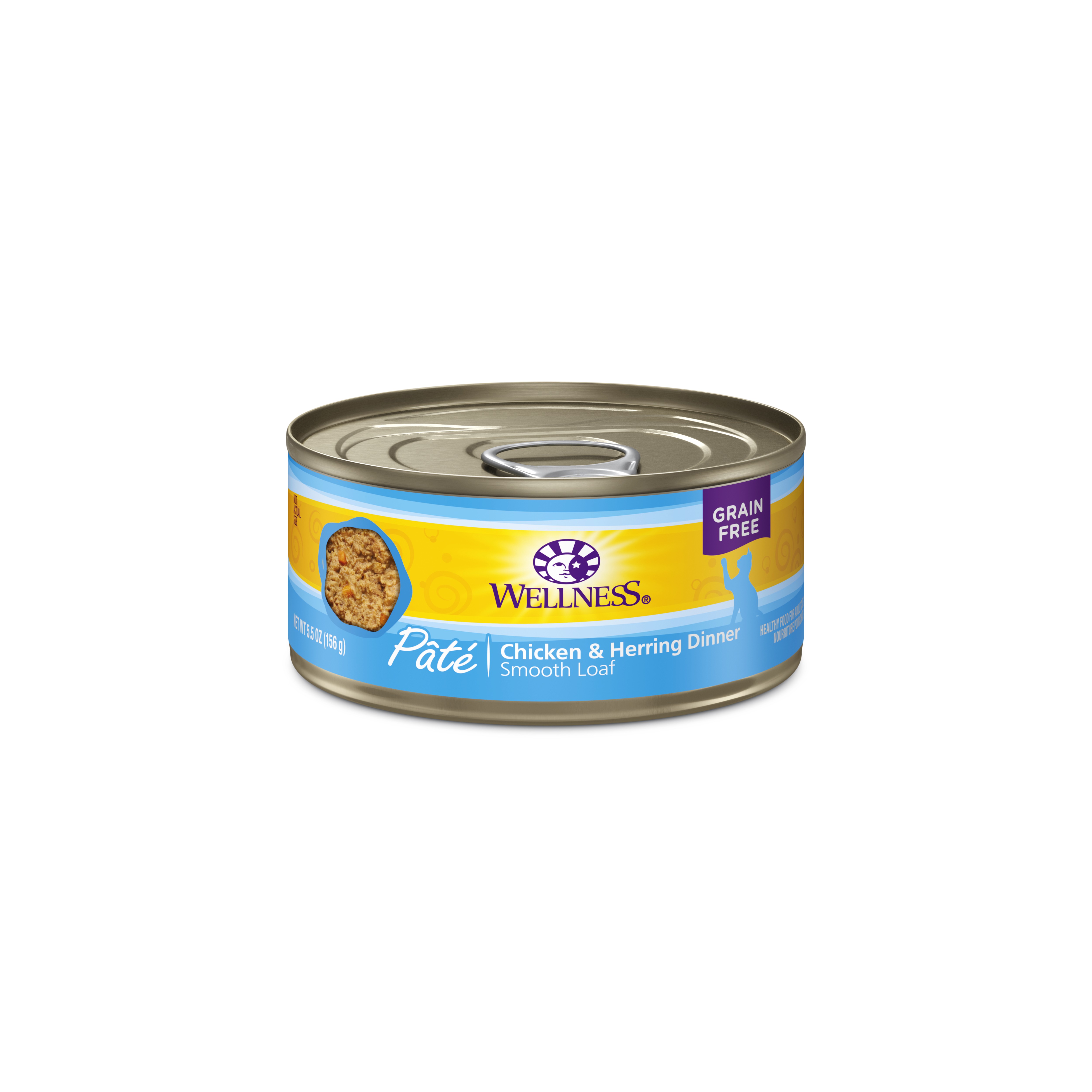 Wellness Complete Health Pate - Chicken & Herring Dinner Canned Cat Food