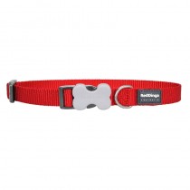 Red Dingo Classic Bucklebone Dog Collar - Medium