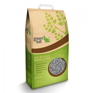 Green Kat Recycled Paper Bedding 24L