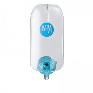 Marukan Flat Water Bottle 600ml (L)